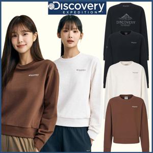 디스커버리 25FW 가을 신상 여성 마운틴 백그래픽 맨투맨 DWMT42054 CJDTT