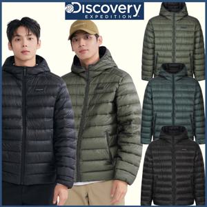 디스커버리 25FW 겨울 신상 남성 올버트 후드 구스다운 경량패딩 DMDJ7I056 CJDTT