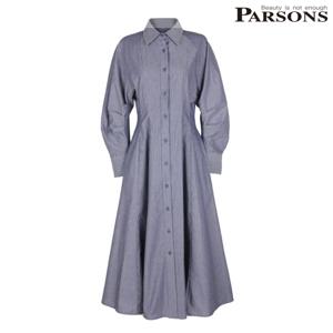 [파슨스] Hush.Stripe Shirts Dress [MSPQ9OP02]