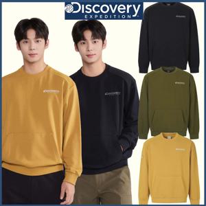 디스커버리 25FW 가을 신상 남여공용 스몰 로고 그래픽 맨투맨 DXMT27054 CJDTT