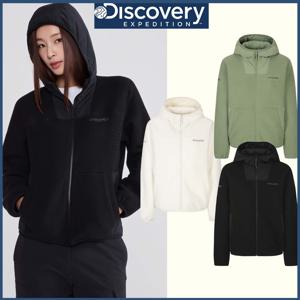 디스커버리 25FW 겨울 신상 여성 자가드 플리스 후드 자켓 DWSS34054 CJDTT