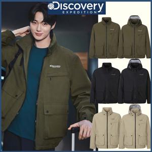 디스커버리 25FW 신상 남성 하이넥 블루종 사파리 워크 자켓 DMWJ27054 CJDTT