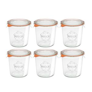 WECK 웩 몰드형 580ml (742) 6개입 세트