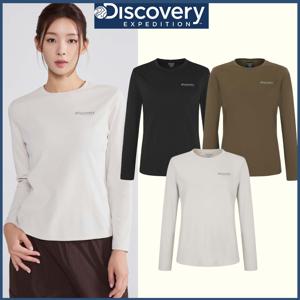 디스커버리 25FW 가을 신상 여성 퀵드라이 기능성 긴팔티 DWRL3N054 CJDTT