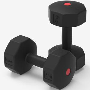 블랙팔각 덤벨 아령 5kg 2개 아령세트 웨이트 운동
