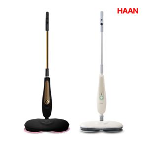한경희 스위블 스팀 물걸레청소기 AM-7500BG/WG [살균케어+물분사기능+트윈헤드]