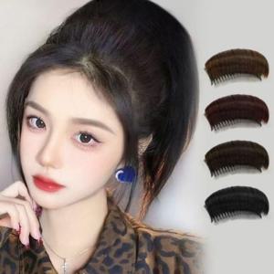 빗핀형 트렌드 올 미니 헤어 볼륨 부분 가발 여성 정 여성볼륨가발 정수리볼륨 부분가발 머리뽕