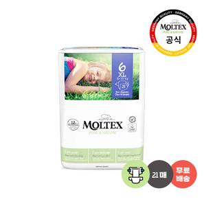 [몰텍스] 친환경 프리미엄 밴드형 기저귀 6단계 21매