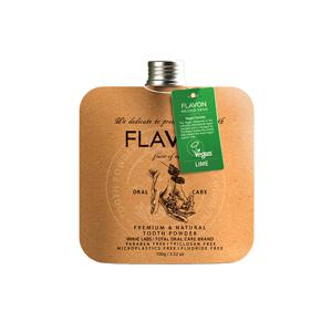 프리미엄 비건 대용량 가루치약 라임 100g