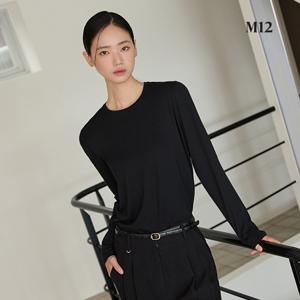 [온플] M12 25FW 여성 코튼모달스판 티블라우스 5종