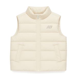 키즈 에센셜 웜라이트 경량 아동 주니어 패딩조끼 아이보리 베이지 NK9HEB401U-39