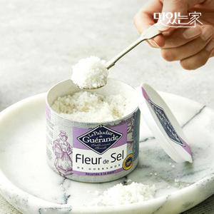 프랑스 프리미엄 게랑드소금 토판천일염 플뢰르드셀 원통형 125g