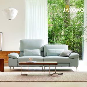 데니아 하이 3인 기능성 천연면피 소가죽 소파