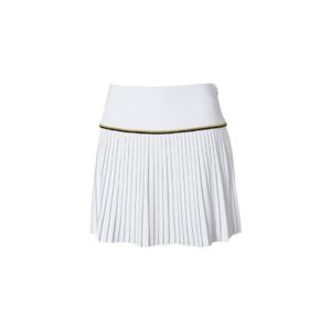 골프스커트 KQJ WWU22Q71W3 여성 WG 플리츠 큐롯 (Off White)