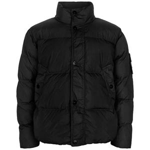 25FW 블랙 가먼트다잉 크링클랩스 덕 다운 자켓 154100010 S0A23 V0029