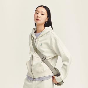 우먼스 클래식 로고 집업 5135 에크루