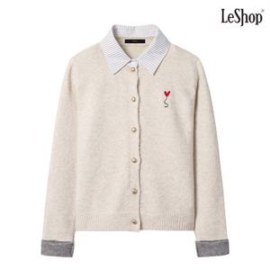 정상가:79,000원｜울 셔츠 레이어드 가디건 (DO4CK019A)