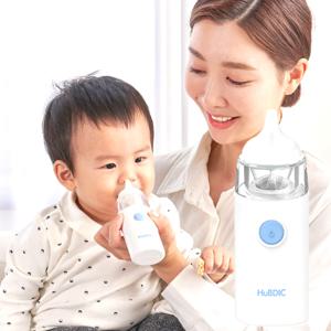[단독기획]휴비딕 전동 아기 콧물흡입기 휴대용 의료기기 코막힘 콧물 신생아 의료기기