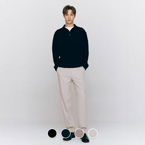 지오다노 남성 가을 간절기 사방스판 테이퍼드핏 히든밴딩 슬랙스 115511