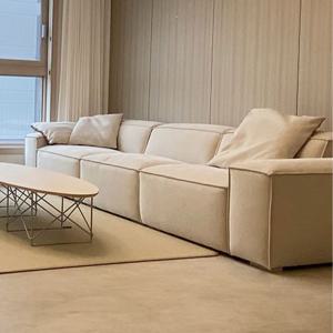 바크 4인 카시미라 패브릭 소파