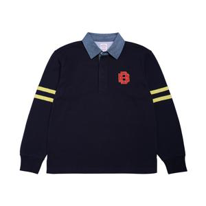 [정상가 210000원] 풋볼 럭비 셔츠 (네이비) (BBNTMM0908QDF)