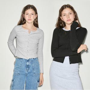 [정소가 : 98000원]타미진스 립 스냅 탑 2종 택1 (T32E6TTO01TWT2)