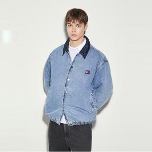 리버시블 데님 코치 재킷 (T32E6NJC13TMT11A5)