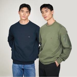 믹스 미디어 스웨트 셔츠 2종 택1 (T12E7TPO150MT1)