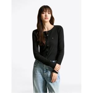 [정상가 99,000] 타미진스 슬림 립 스냅 버튼 탑 (T32F6TTO01TWT2BDS)