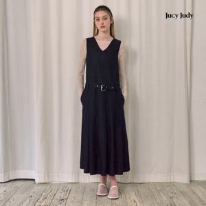 데님플리츠민소매원피스 JZOP125D