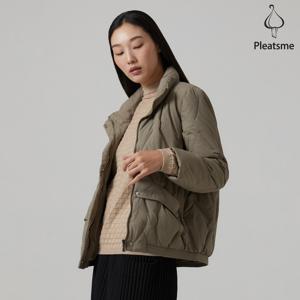 [최초가 218000원] 마름모 밴드 덕다운 패딩 점퍼_EDJKW124020