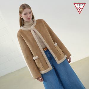 25FW 시어링 스웨이드 무스탕코트