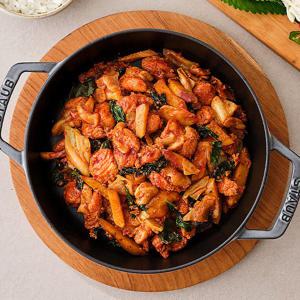 [더반찬] 야채더한 닭갈비(700g, 비조리) x 4팩