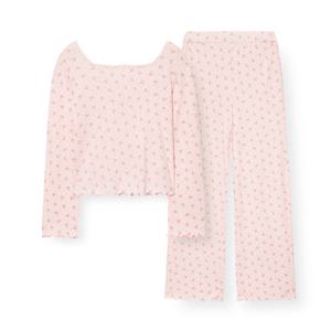 여성 G014 스몰베어 긴소매 파자마 세트