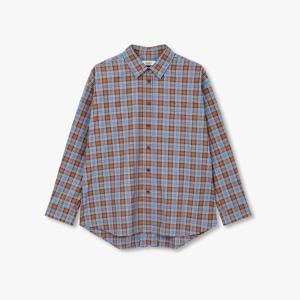 [톰보이] 원포켓 오버핏 체크 유니크 셔츠 9105321100