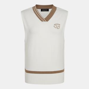 [테일러메이드] 25FW 여성 브이넥 니트 베스트 TWSVO7122-101