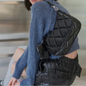 [최초가88,000원]몽펠리에 패딩백 - 블랙