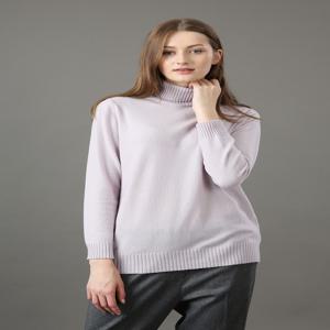 furina 스코틀랜드 캐시미어 골지 터틀넥 스웨터