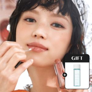 [GIFT]  오버 글로이 틴트 + 립 앤 아이리무버 25ml /Cafe in the deep /카페 인 더 딥 /딥한 무드의 글로이 립틴트