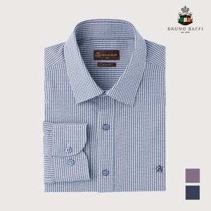 BRUNO BAFFI  남성 면 혼방 뉴베이직 셔츠_MANTLXF8331