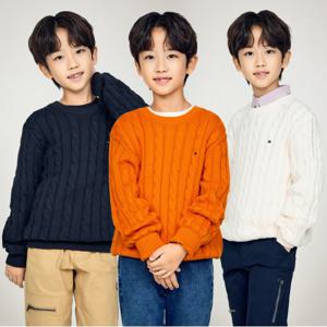 타미힐피거 에센셜 케이블 스웨터 4종 택1 (T42E7WWO220BT1)