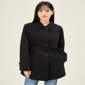 건플랩 래글런 싱글 트렌치 코트 GP9M0TC911