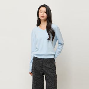 [본사] [Online Exclusive] 캐시미어 브이넥 니트_SAKPE4561SB