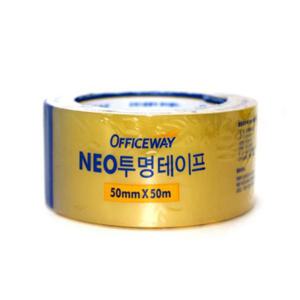 박스테이프 1개 오피스웨이 투명 50mmx50M