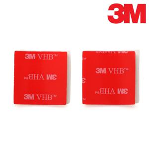 3M VHB 사각양면 2P/강력 테이프 블랙박스 부착 차량 양면테이프 강력테이프 강력양면테이프
