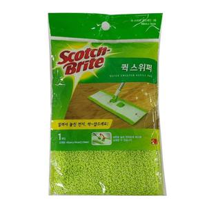 3M 퀵스위퍼 막대걸레 리필패드(1매입) 밀대걸레 청소패드 밀대청소패드 마대청소패드 밀대패드