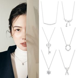 [부산본점단독] 티르리르 실버 목걸이 8종 택 1