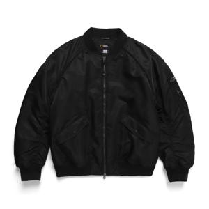 N244MPD970 패딩 항공점퍼 CARBON BLACK