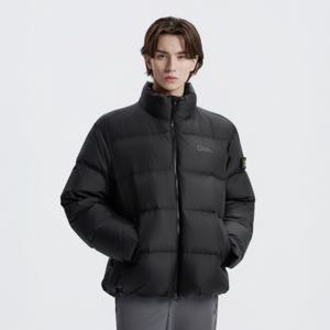 N254UDW970 에이라 하이넥 구스다운 점퍼 BLACK