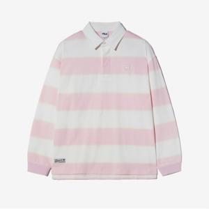 [FILA] 스트라이프 럭비 긴팔티 (FS2TLH1101X_LPK)